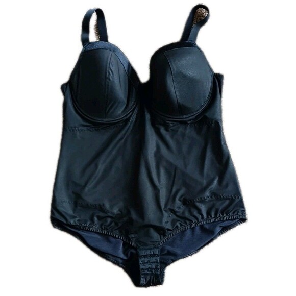 Ulla Popken Shapewear Size 42C Black Womens Plus Size Bodyform Underwire - Picture 1 of 6